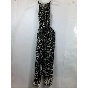 Studio Ink Womens SUMMER JMPST Relaxed Fit Pull, Black/ivory Rumin, Size X-Small